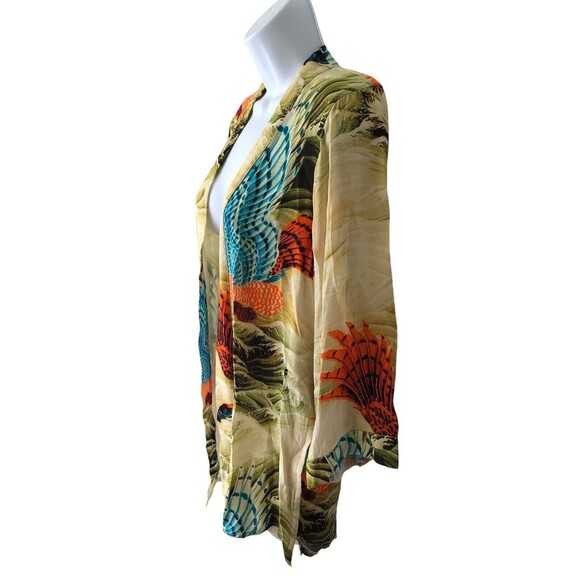 NWOT AllSaints ‘Carina’ Swoop kimono with floral motif - Size 4 - Picture 2 of 7